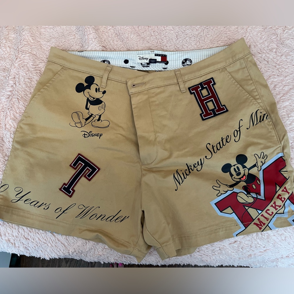 Tommy Hiliger colab with Mickey Mouse Shorts